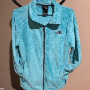 Mint Blue North face Jacket